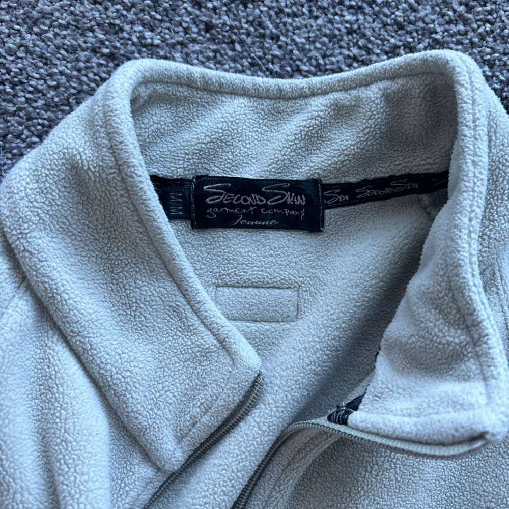 Cream Fleece Jacket - Picture 2 of 2